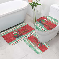 Wales Viking Santa Christmas Bathroom Set Funny Reindeer Norse Xmas - Wonder Print Shop