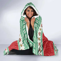 Wales Viking Santa Christmas Hooded Blanket Funny Reindeer Norse Xmas - Wonder Print Shop