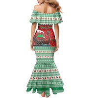 Wales Viking Santa Christmas Mermaid Dress Funny Reindeer Norse Xmas - Wonder Print Shop