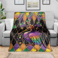 Pelican Mardi Gras Carnival Blanket Fat Tuesday - Wonder Print Shop