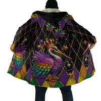 Pelican Mardi Gras Carnival Cloak Fat Tuesday - Wonder Print Shop