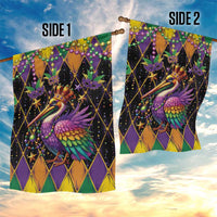 Pelican Mardi Gras Carnival Garden Flag Fat Tuesday - Wonder Print Shop