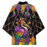 Pelican Mardi Gras Carnival Kimono Fat Tuesday - Wonder Print Shop