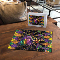 Pelican Mardi Gras Carnival Puzzle Fat Tuesday - Wonder Print Shop