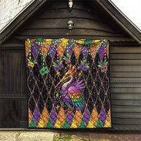 Pelican Mardi Gras Carnival Quilt Fat Tuesday - Wonder Print Shop