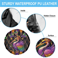 Pelican Mardi Gras Carnival Spare Tire Cover Fat Tuesday - Wonder Print Shop