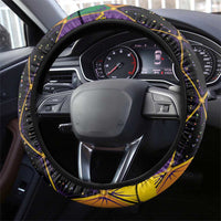 Pelican Mardi Gras Carnival Steering Wheel Cover Fat Tuesday - Wonder Print Shop