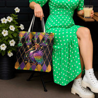 Pelican Mardi Gras Carnival Tote Bag Fat Tuesday - Wonder Print Shop