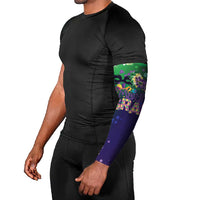 Mardi Gras Masquerade Mask Arm Sleeves NOLA Vibe - Wonder Print Shop