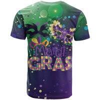 Mardi Gras Masquerade Mask T Shirt NOLA Vibe - Wonder Print Shop