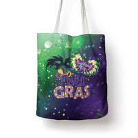 Mardi Gras Masquerade Mask Tote Bag NOLA Vibe - Wonder Print Shop