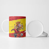Spain National Football Ceramic Mug Spanish Bull Trophy Todos con La Roja