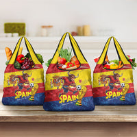 Spain National Football Grocery Bag Spanish Bull Trophy Todos con La Roja