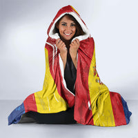 Spain National Football Hooded Blanket Spanish Bull Trophy Todos con La Roja
