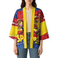 Spain National Football Custom Kimono Spanish Bull Trophy Todos con La Roja