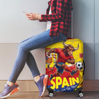 Spain National Football Luggage Cover Spanish Bull Trophy Todos con La Roja