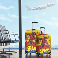 Spain National Football Luggage Cover Spanish Bull Trophy Todos con La Roja
