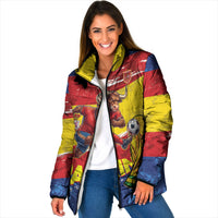 Spain National Football Custom Padded Jacket Spanish Bull Trophy Todos con La Roja