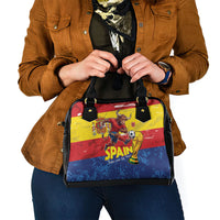 Spain National Football Shoulder Handbag Spanish Bull Trophy Todos con La Roja