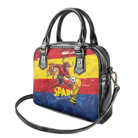 Spain National Football Shoulder Handbag Spanish Bull Trophy Todos con La Roja