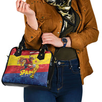Spain National Football Shoulder Handbag Spanish Bull Trophy Todos con La Roja