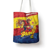 Spain National Football Tote Bag Spanish Bull Trophy Todos con La Roja
