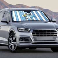 Argentina National Football Auto Sun Shade Andean Condor Trophy Sporty Style