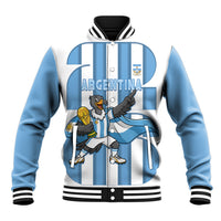 Argentina National Football Custom Baseball Jacket Andean Condor Trophy Sporty Style