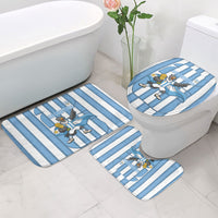 Argentina National Football Bathroom Set Andean Condor Trophy Sporty Style