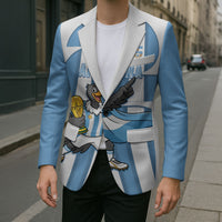 Argentina National Football Custom Blazer Andean Condor Trophy Sporty Style