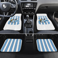 Argentina National Football Custom Car Mats Andean Condor Trophy Sporty Style