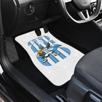 Argentina National Football Custom Car Mats Andean Condor Trophy Sporty Style