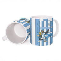 Argentina National Football Custom Ceramic Mug Andean Condor Trophy Sporty Style