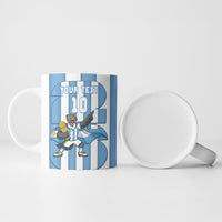 Argentina National Football Custom Ceramic Mug Andean Condor Trophy Sporty Style