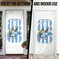 Argentina National Football Custom Door Cover Andean Condor Trophy Sporty Style