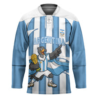 Argentina National Football Custom Hockey Jersey Andean Condor Trophy Sporty Style