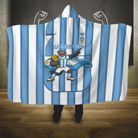 Argentina National Football Hooded Blanket Andean Condor Trophy Sporty Style