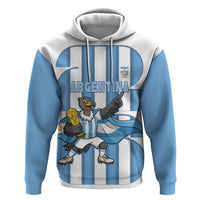 Argentina National Football Custom Hoodie Andean Condor Trophy Sporty Style