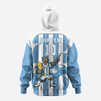 Argentina National Football Custom Hoodie Andean Condor Trophy Sporty Style