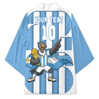 Argentina National Football Custom Kimono Andean Condor Trophy Sporty Style