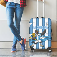 Argentina National Football Luggage Cover Andean Condor Trophy Sporty Style