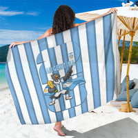 Argentina National Football Sarong Andean Condor Trophy Sporty Style