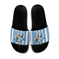 Argentina National Football Slide Sandals Andean Condor Trophy Sporty Style