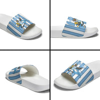 Argentina National Football Slide Sandals Andean Condor Trophy Sporty Style