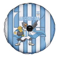 Argentina National Football Spare Tire Cover Andean Condor Trophy Sporty Style