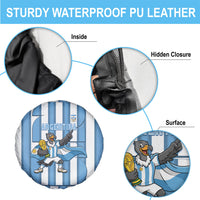 Argentina National Football Spare Tire Cover Andean Condor Trophy Sporty Style