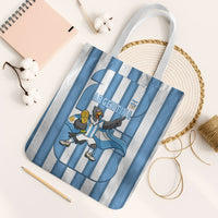 Argentina National Football Tote Bag Andean Condor Trophy Sporty Style