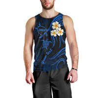 personalised-molokai-hawaii-men-tank-top-polynesian-tattoo-and-pacific-plumeria-blue-vibe