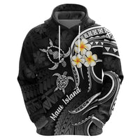 Hawaii Hoodie Maui Islands Pacific Plumeria White Vibe - Wonder Print Shop