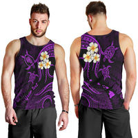 personalised-oahu-hawaii-men-tank-top-polynesian-tattoo-and-pacific-plumeria-purple-vibe